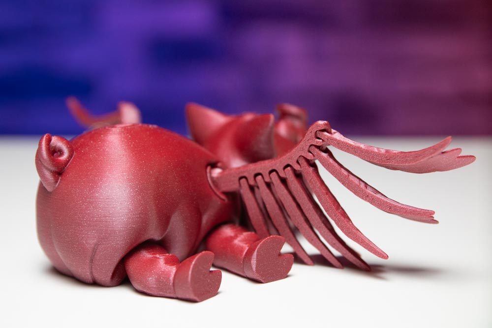 3D Printed Flying Pig STL for download