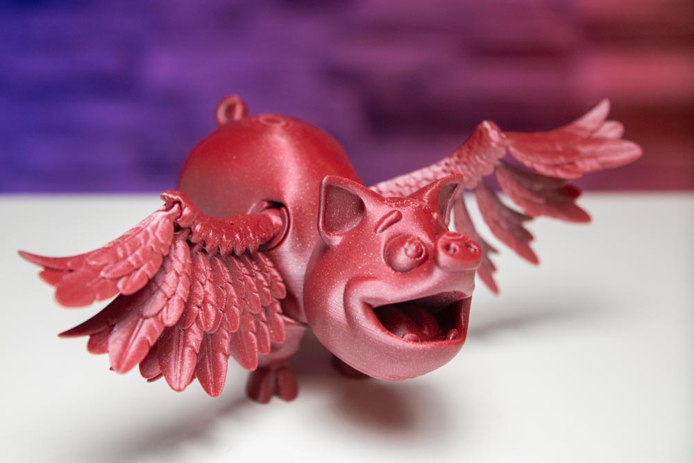 3D Printed Flying Pig