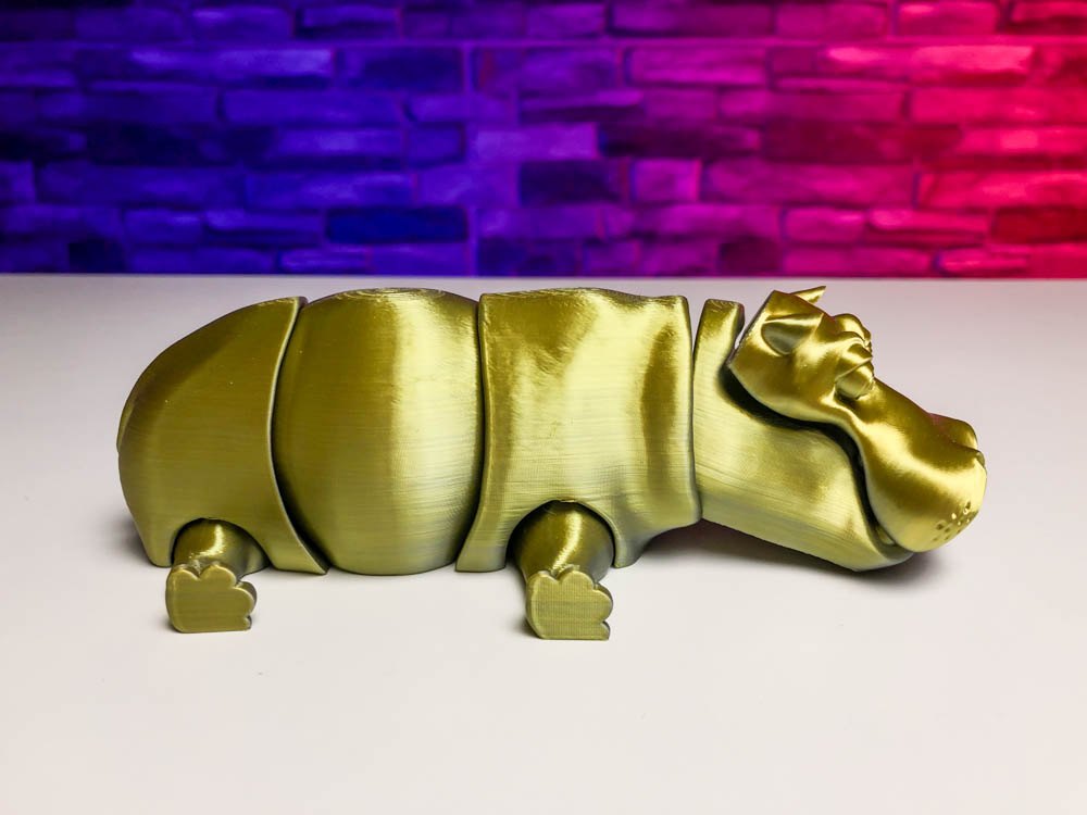 Articulated Hippo STL for download