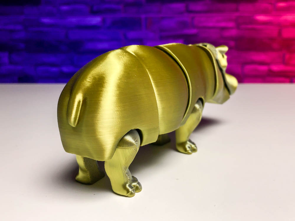 Articulated Hippo STL for download