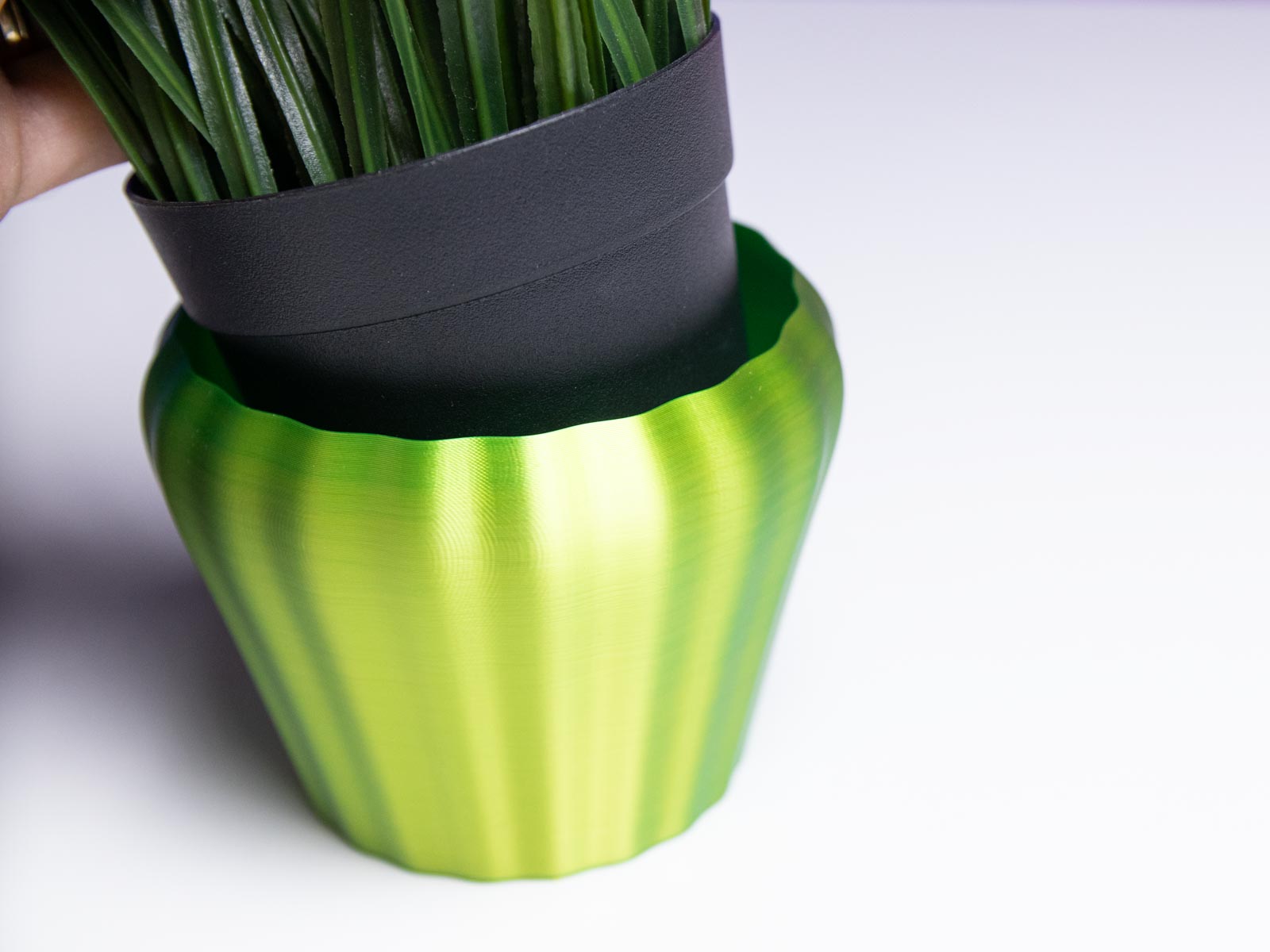 3D Printed Spiral Vase Madison for IKEA Fejka