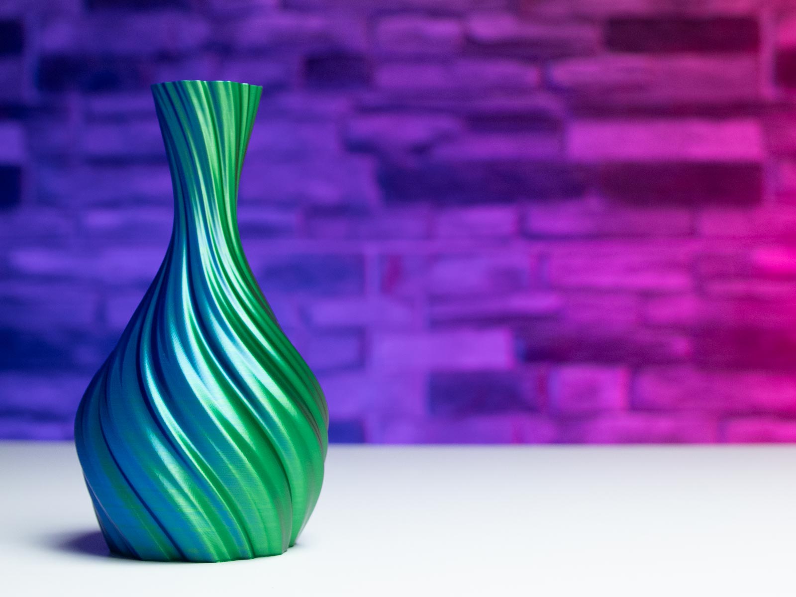 3D Printed Spiral Vase MINA