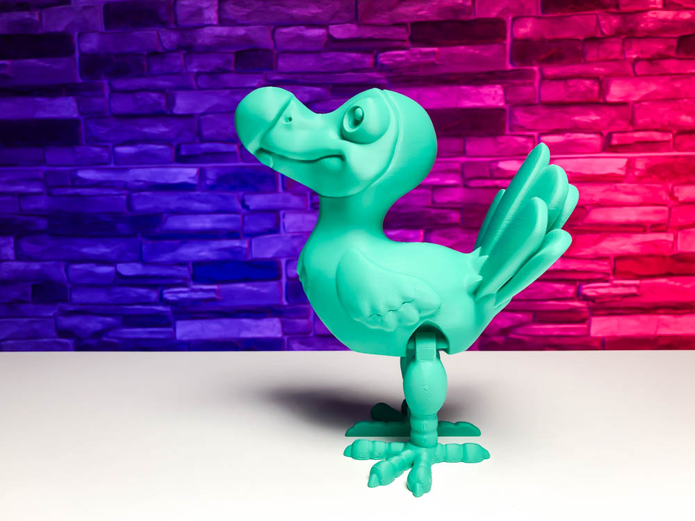 Articulated Dodo Bird STL for download