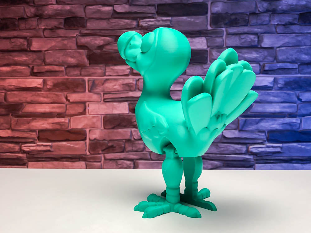 Articulated Dodo Bird STL for download