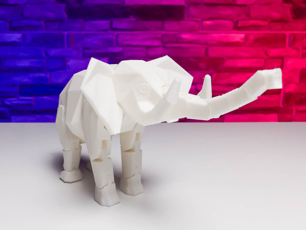3D Print Articulated Elephant