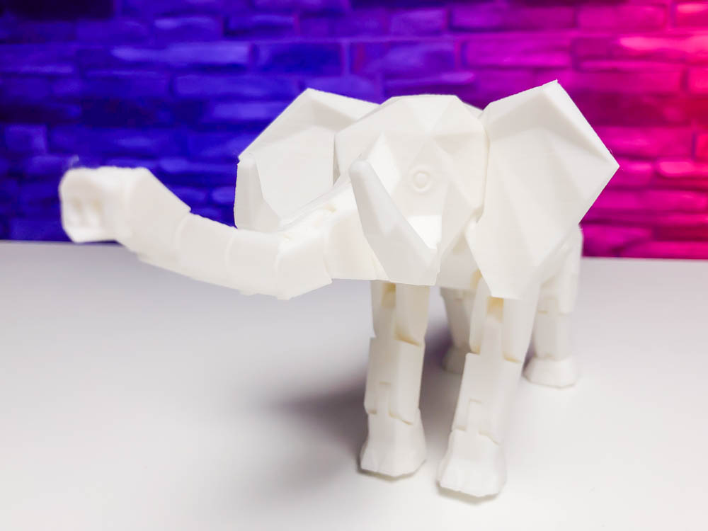 3D Print Articulated Elephant