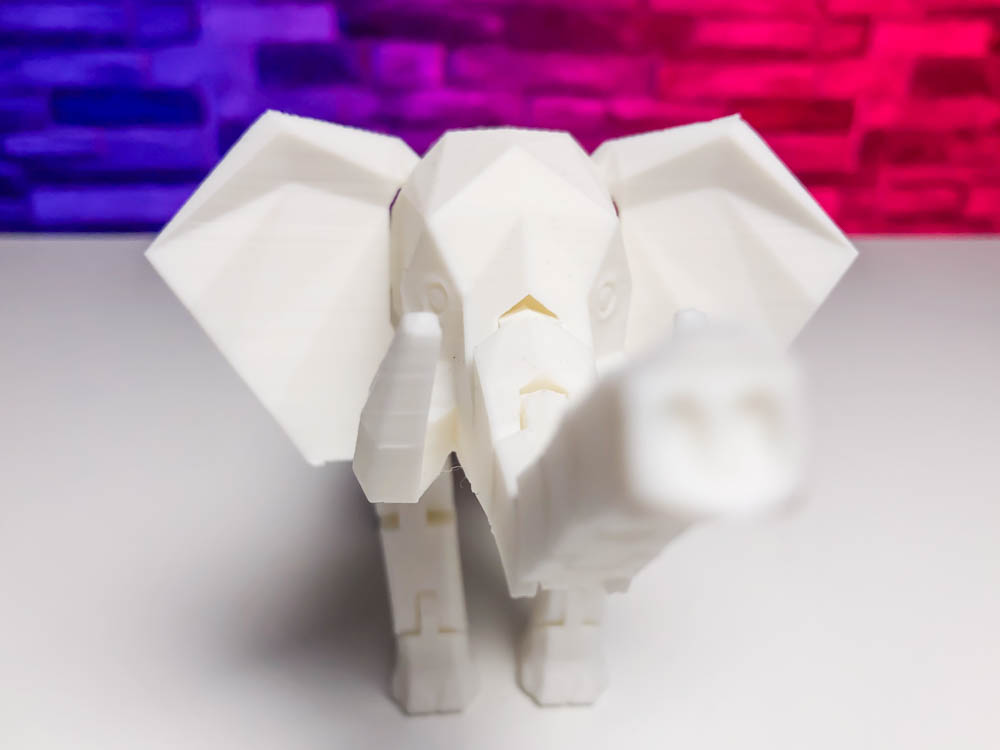 3D Print Articulated Elephant STL for download