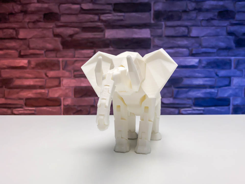 3D Print Articulated Elephant