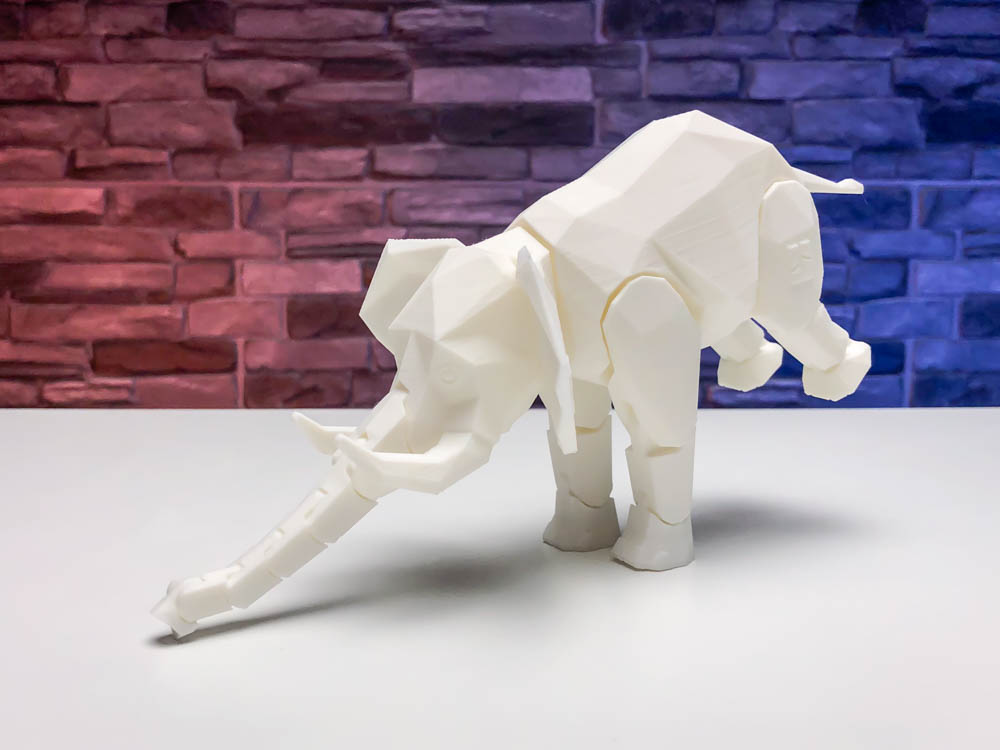 3D Print Articulated Elephant