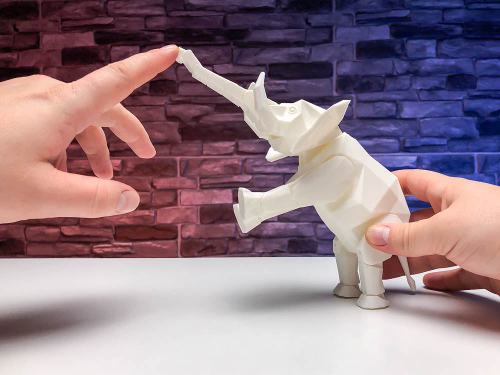 3D Print Articulated Elephant