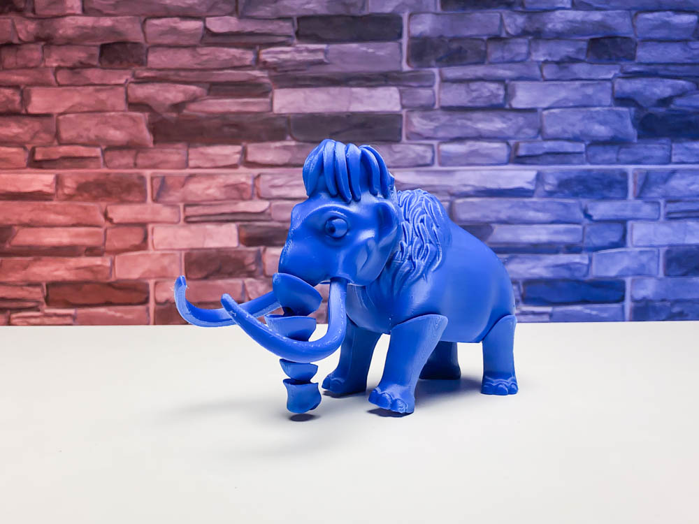 3D Print Elephant - Articulated Mammoth from Ice Age