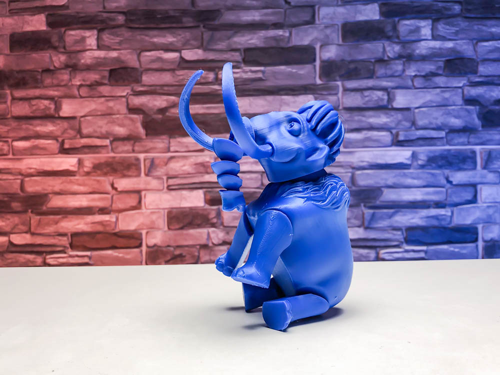 3D Print Elephant - Articulated Mammoth from Ice Age