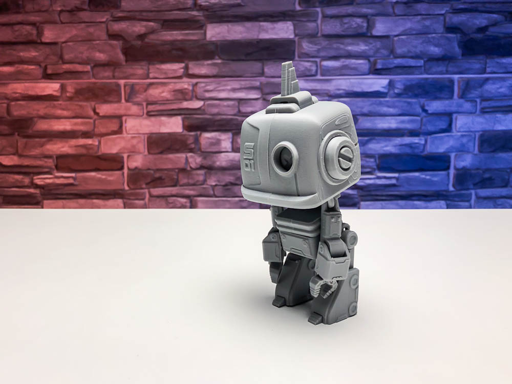 3D Print Robot - Articulated Emoji Bot