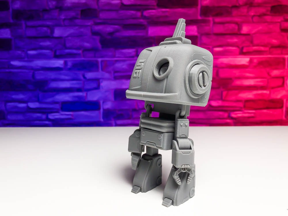 3D Print Robot - Articulated Emoji Bot STL for download