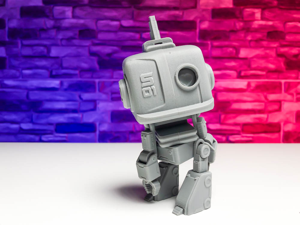 3D Print Robot - Articulated Emoji Bot STL for download