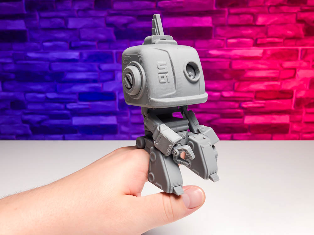 3D Print Robot - Articulated Emoji Bot