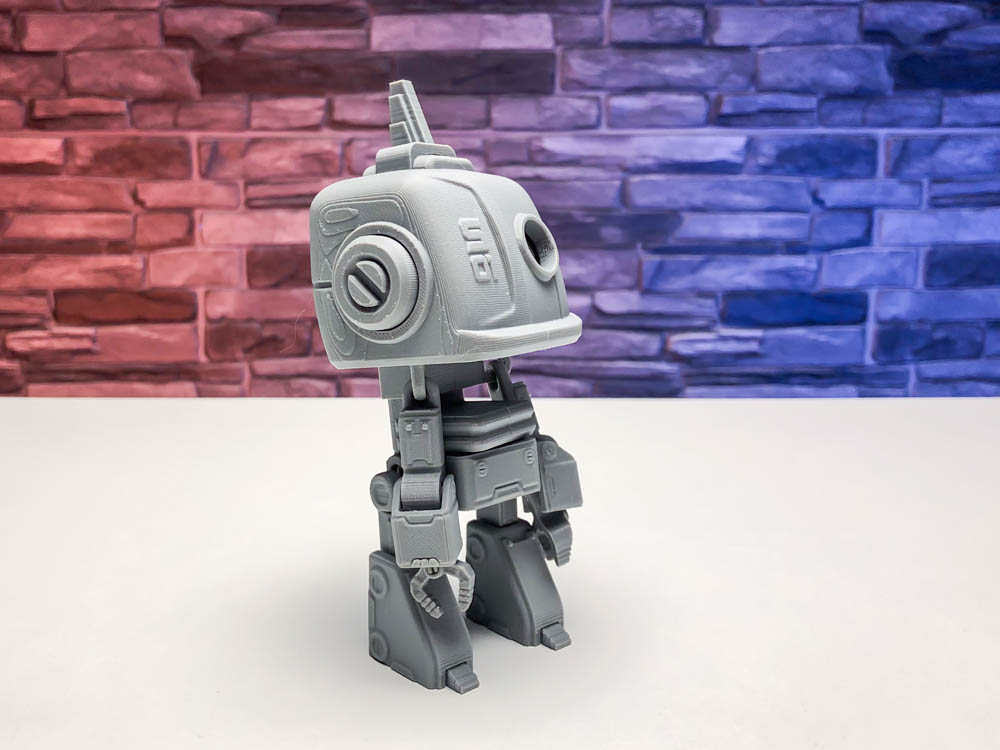 3D Print Robot - Articulated Emoji Bot STL for download