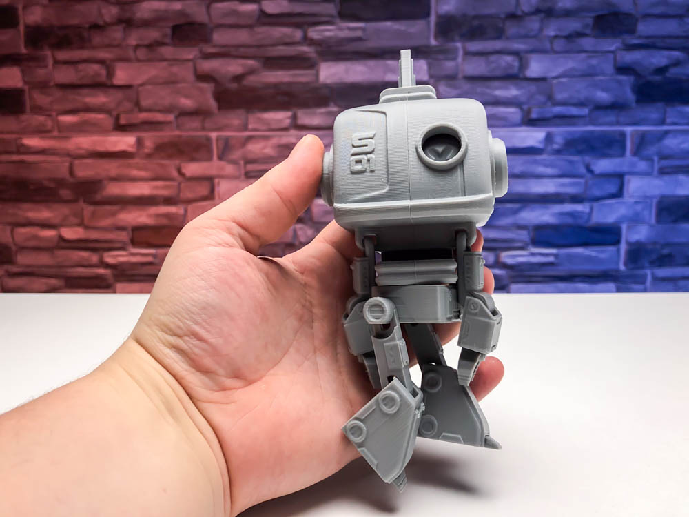 3D Print Robot - Articulated Emoji Bot STL for download