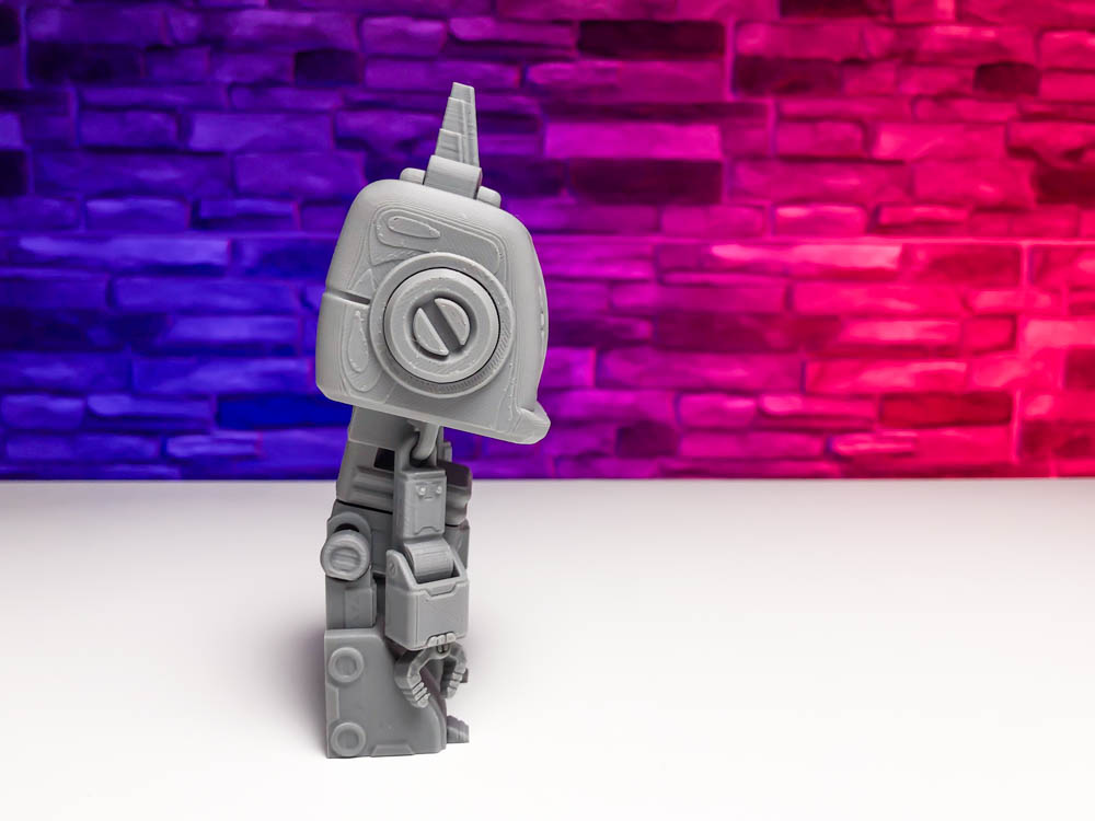 3D Print Robot - Articulated Emoji Bot STL for download