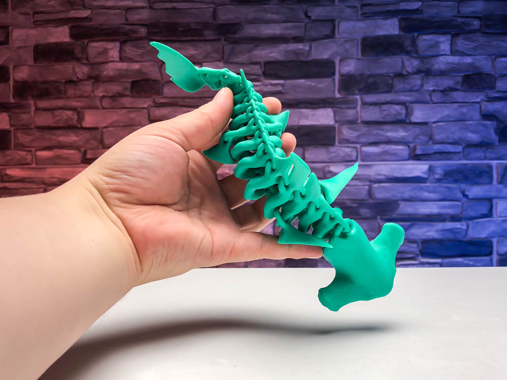 3D Print Shark - Articulated Hammerhead Shark STL for download