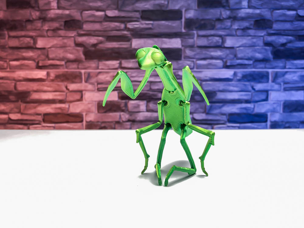 Articulated Praying Mantis STL for download