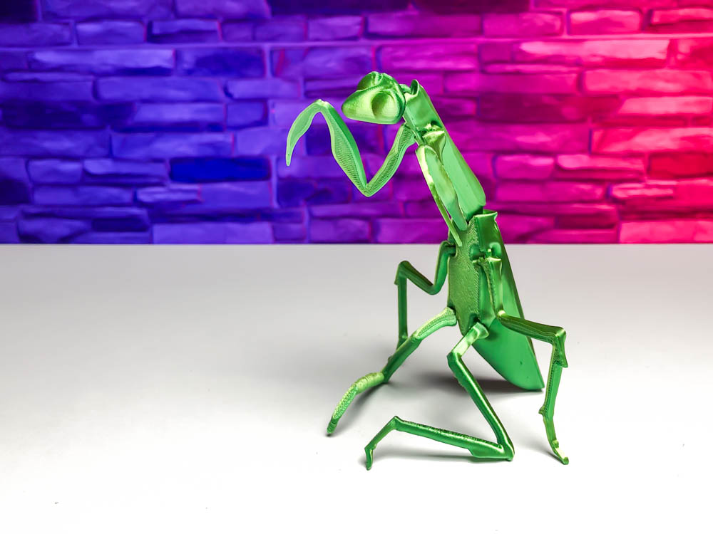 Articulated Praying Mantis STL for download