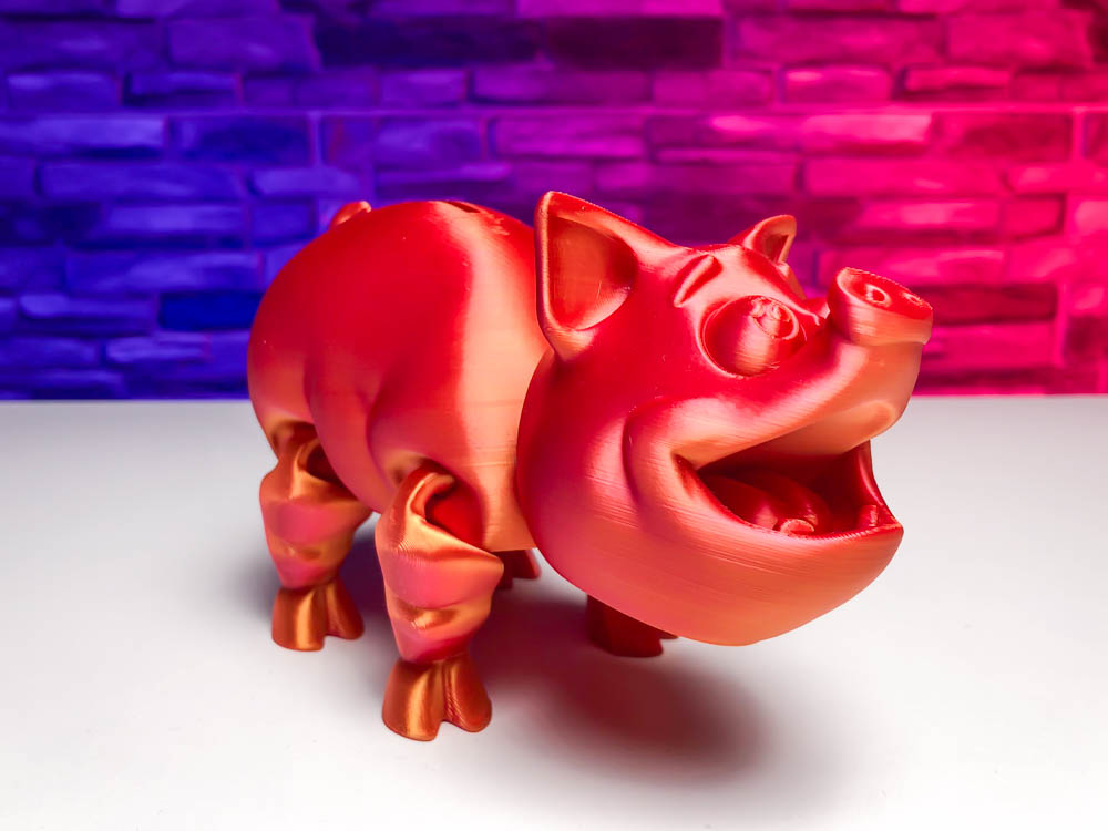 Articulated Piggy Bank STL for download