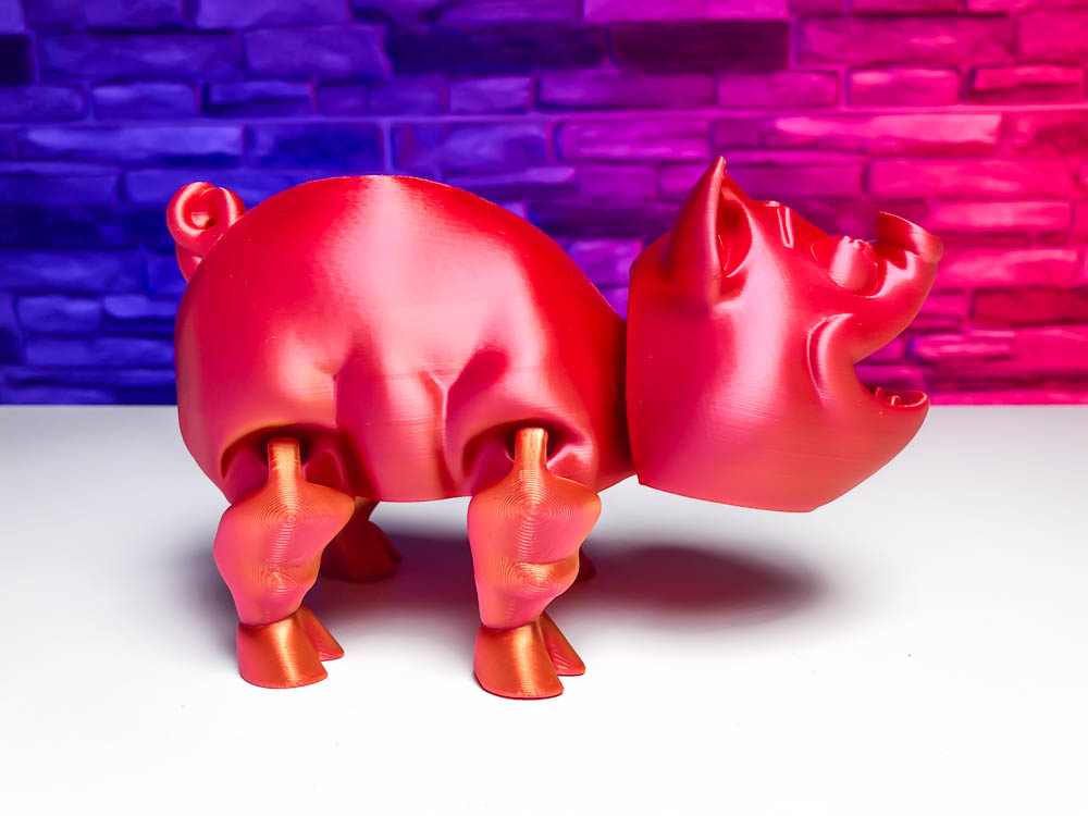 Articulated Piggy Bank STL for download