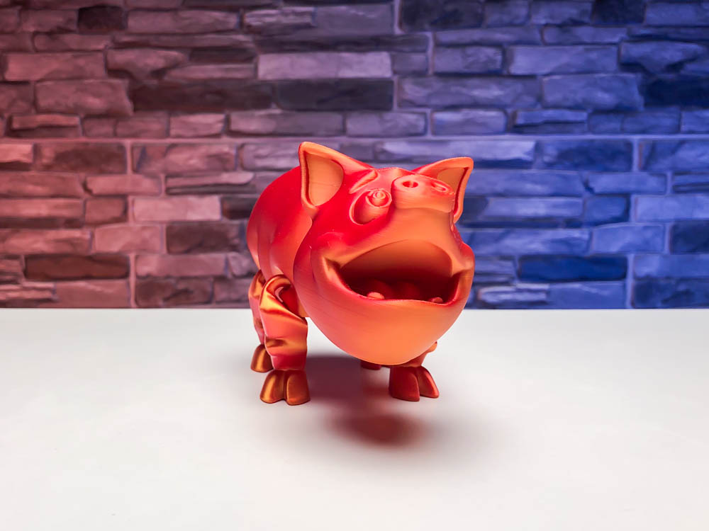 Articulated Piggy Bank