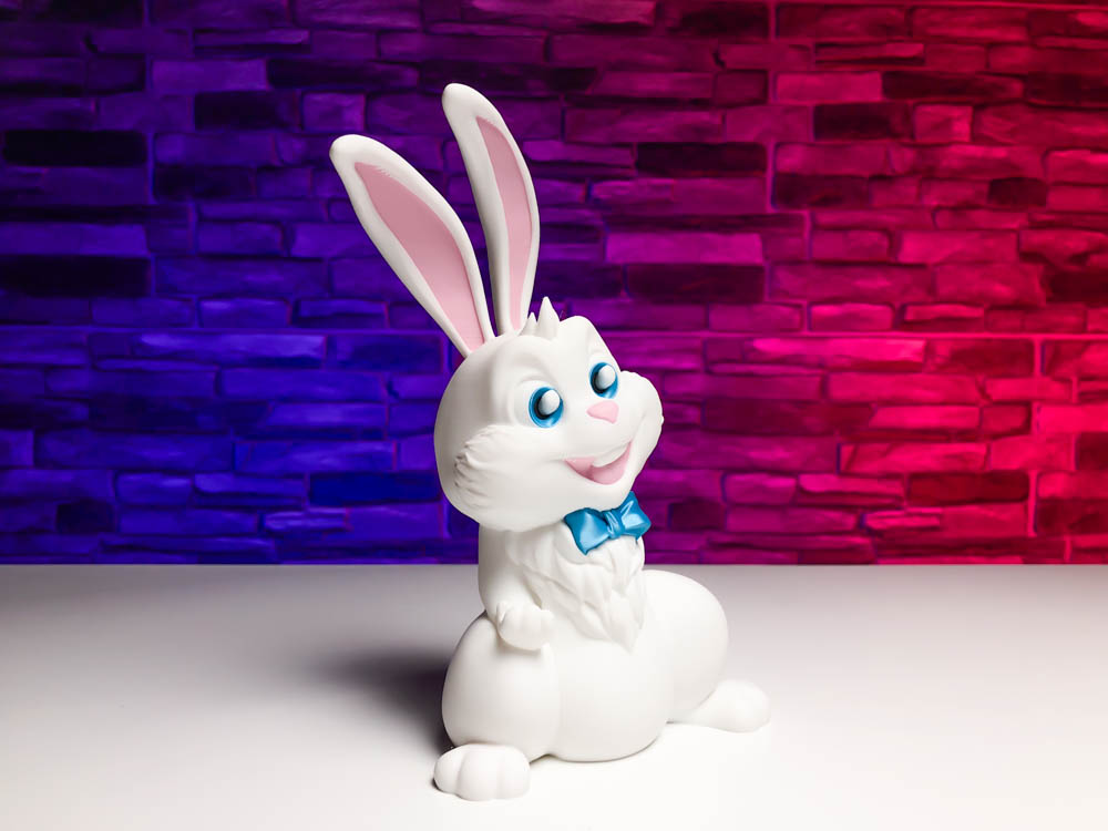 Multicolor Rabbit STL for download