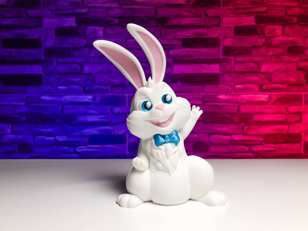 Multicolor Rabbit STL for download