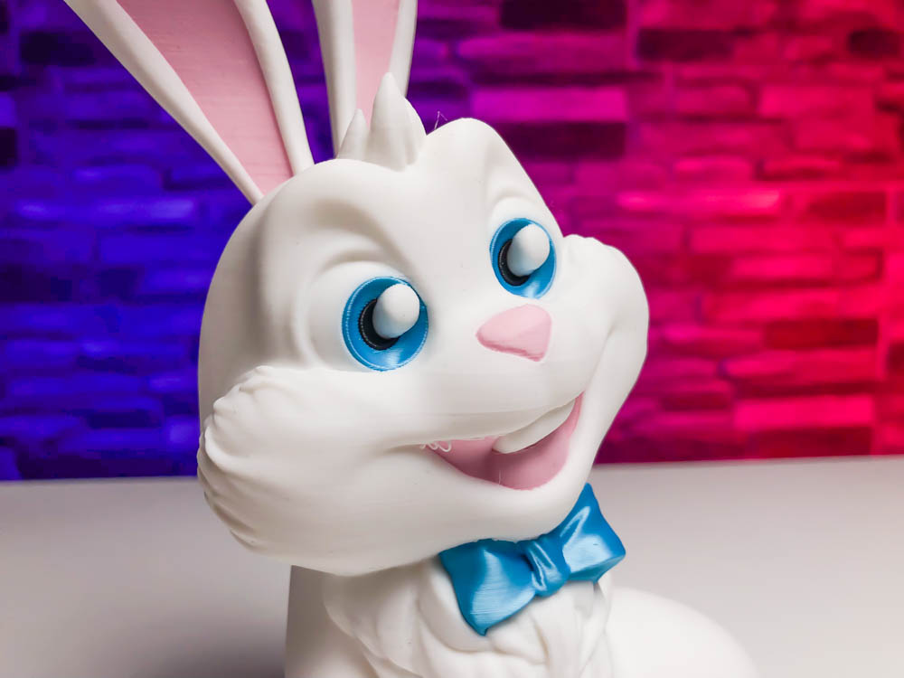 Multicolor Rabbit STL for download