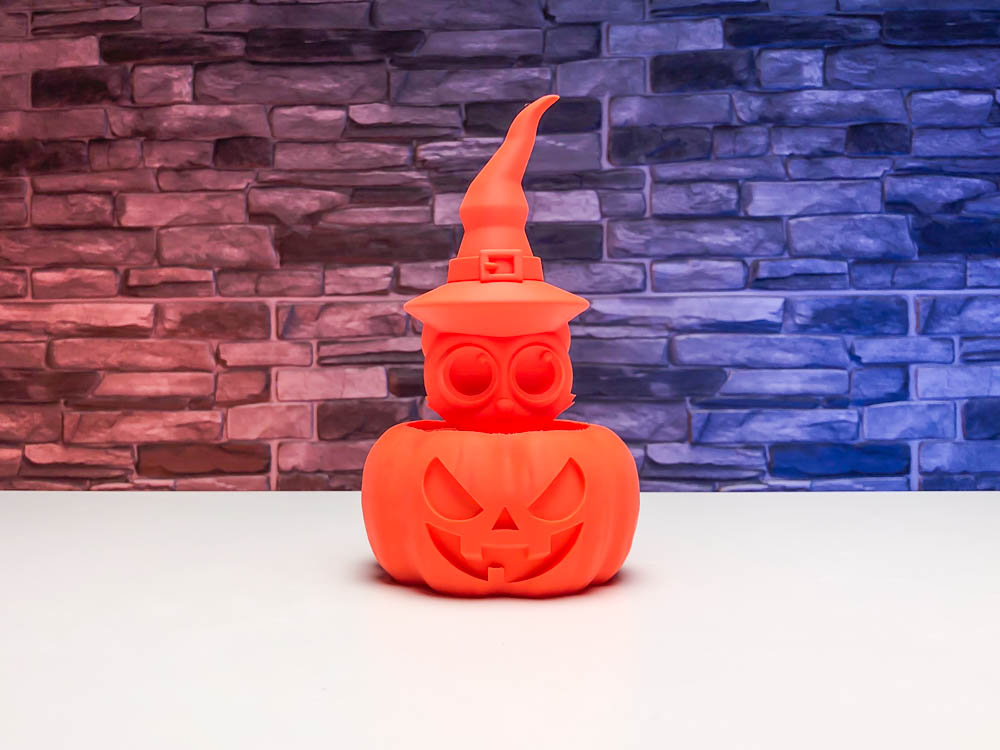 Pumpkin Witch STL for download