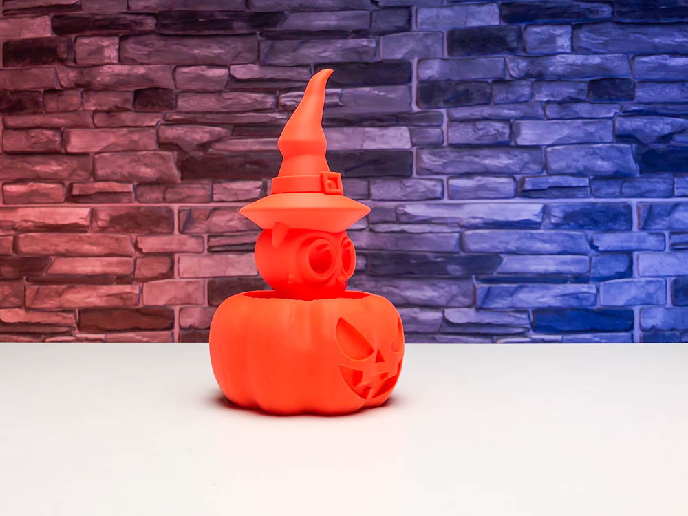 Pumpkin Witch STL for download