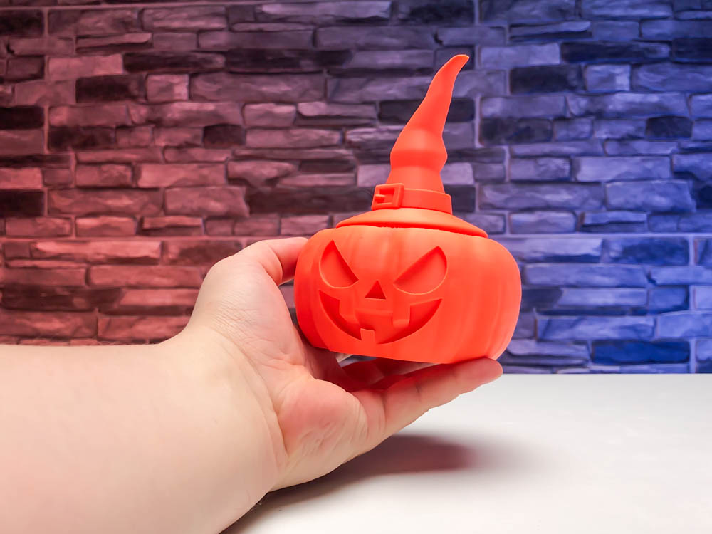 Pumpkin Witch STL for download