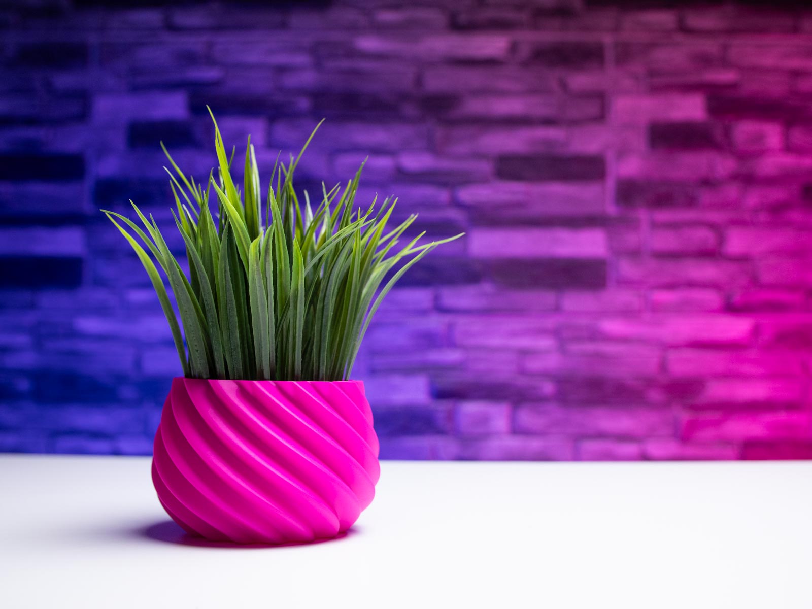 3D Printed Planter and Pot for Ikea Fejka - Vase SCARLETT