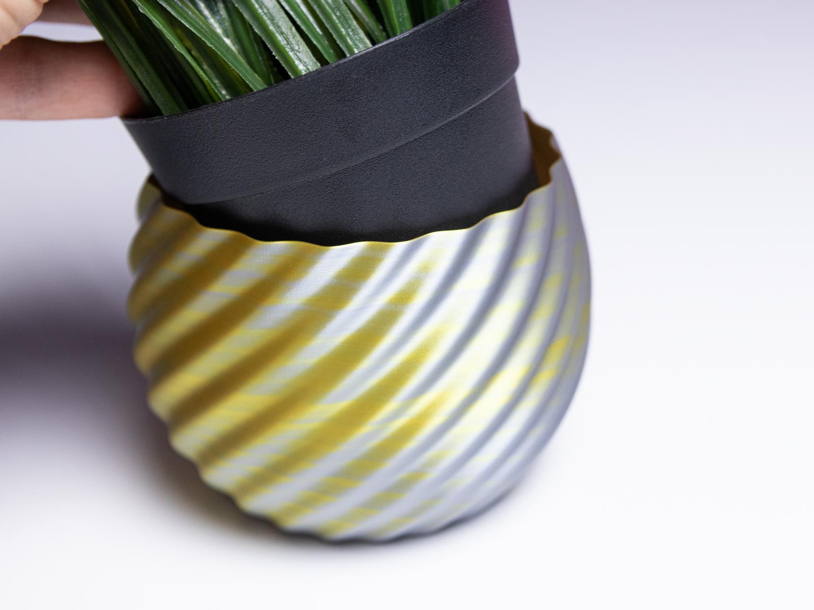 3D Printed Planter and Pot for Ikea Fejka - Vase AMELIA