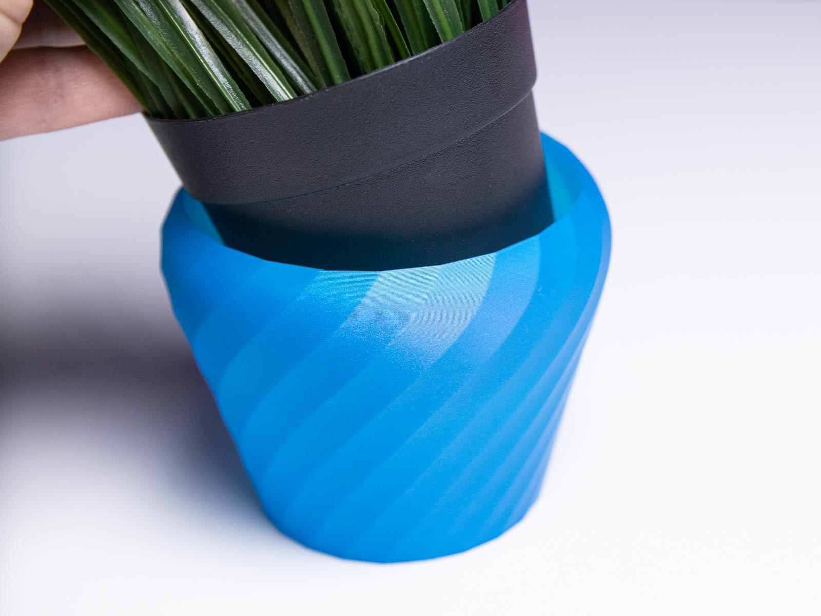 3D Printed Planter and Pot for Ikea Fejka - Vase ZOE