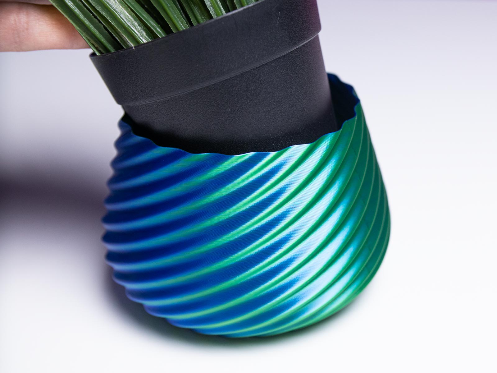 3D Printed Planter and Pot for Ikea Fejka - Vase CHLOE - Free download STL