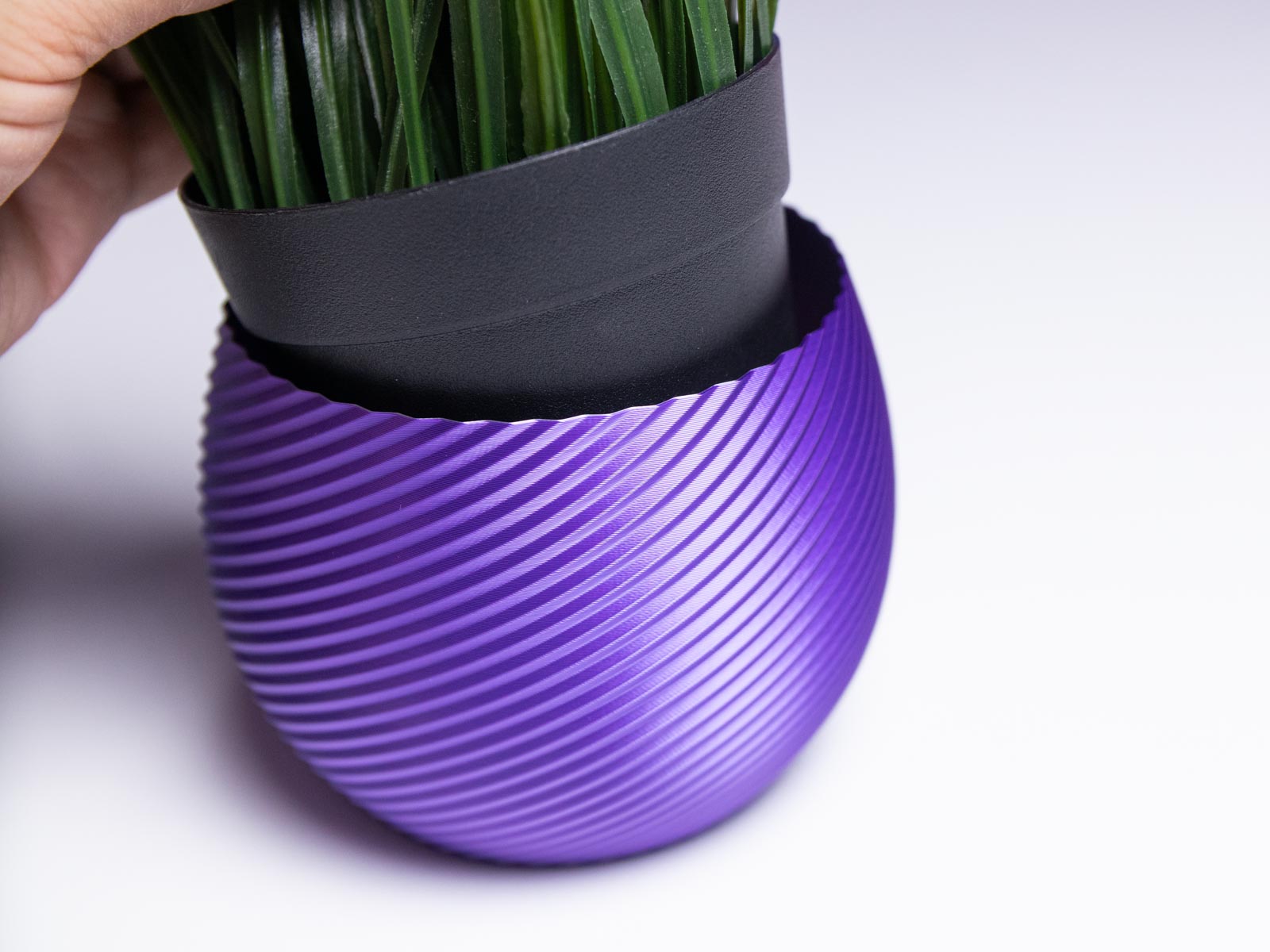 3D Printed Planter and Pot for Ikea Fejka - Vase VICTORIA