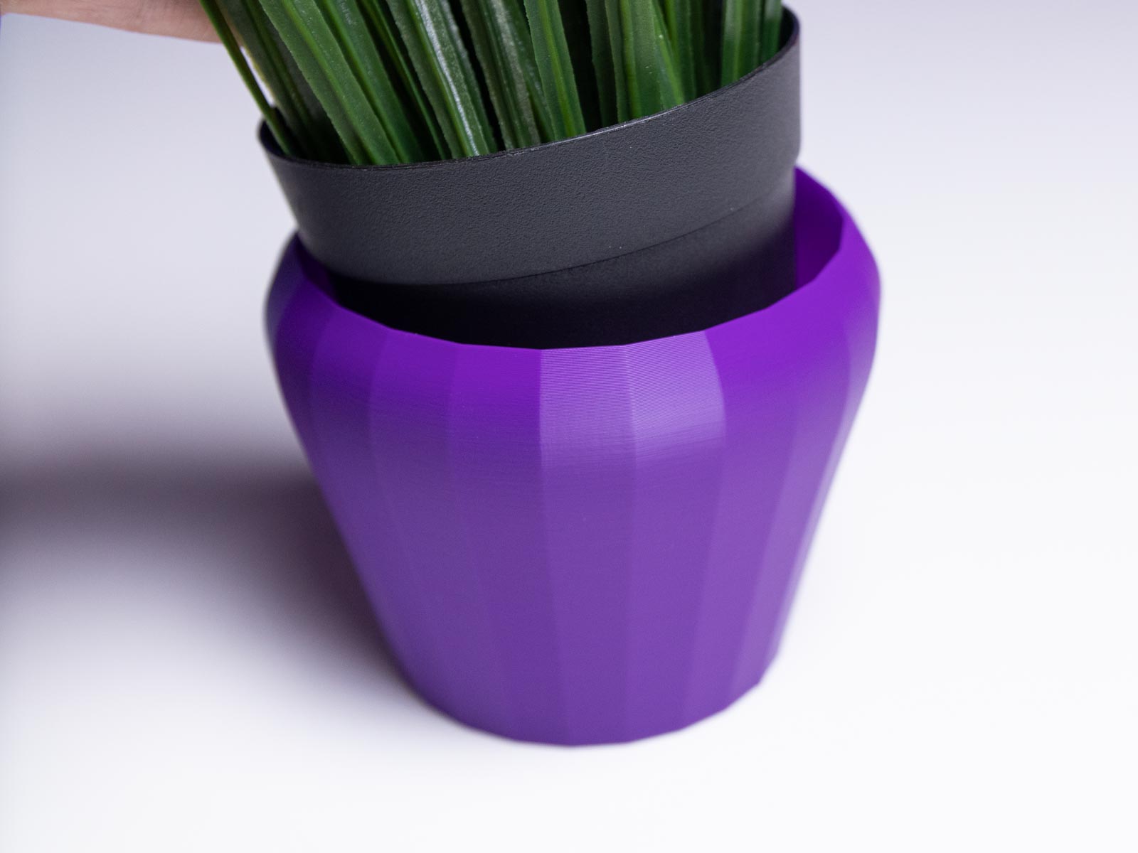 3D Printed Planter and Pot for Ikea Fejka - Vase NORA