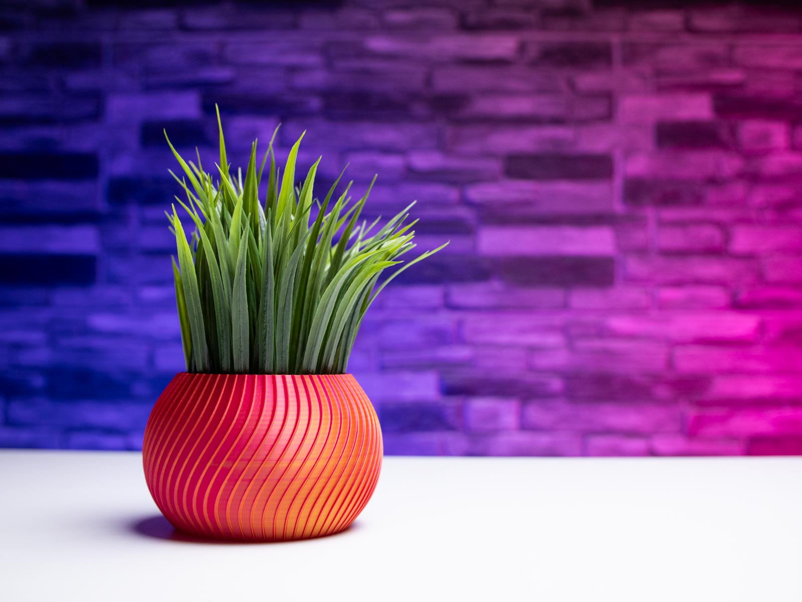 3D Printed Planter and Pot for Ikea Fejka - Vase ARIEL