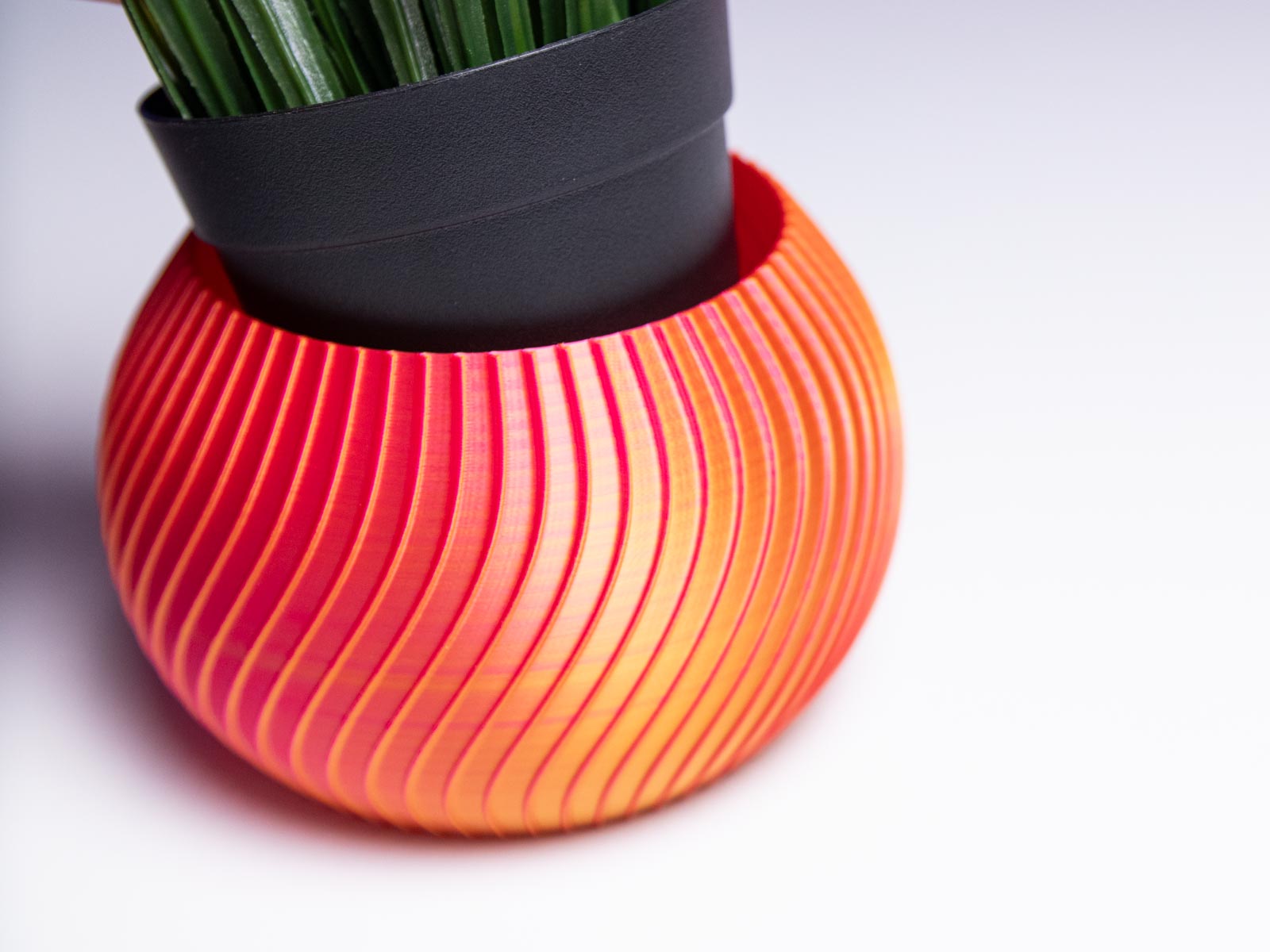 3D Printed Planter and Pot for Ikea Fejka - Vase ARIEL