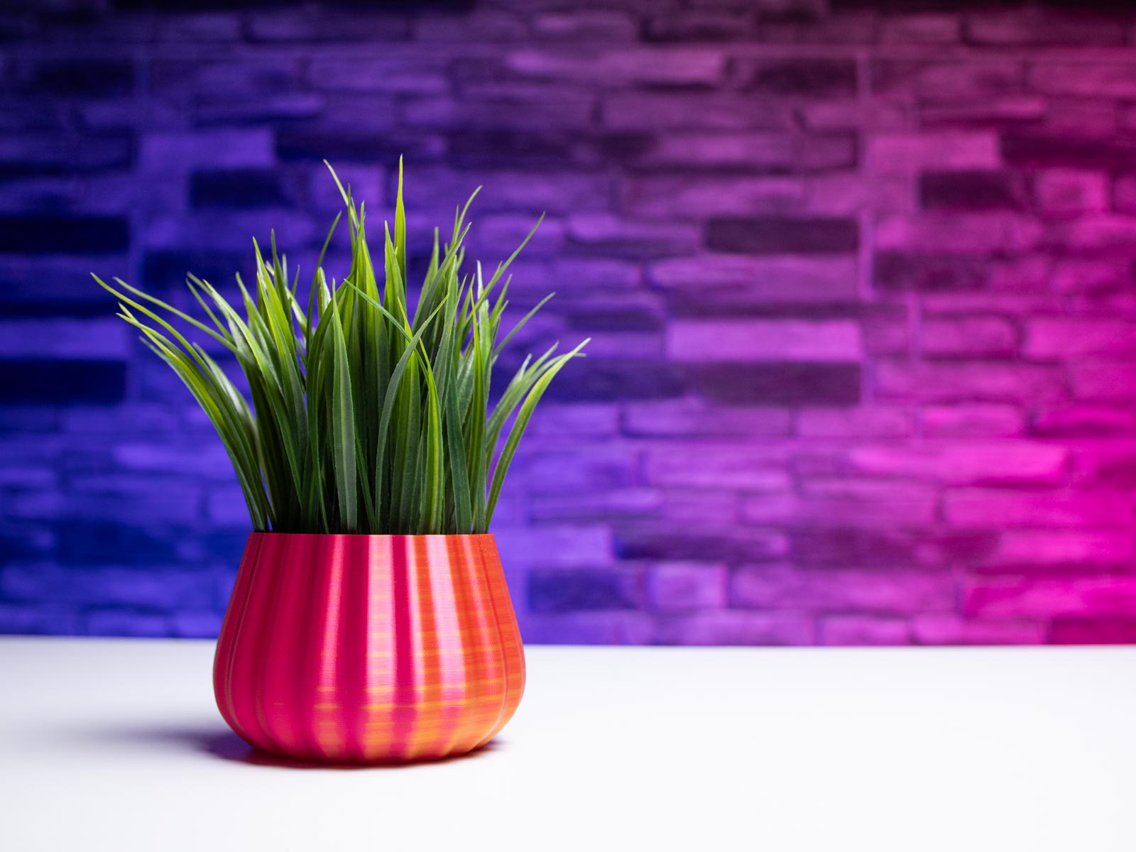 3D Printed Planter and Pot for Ikea Fejka - Vase LILA