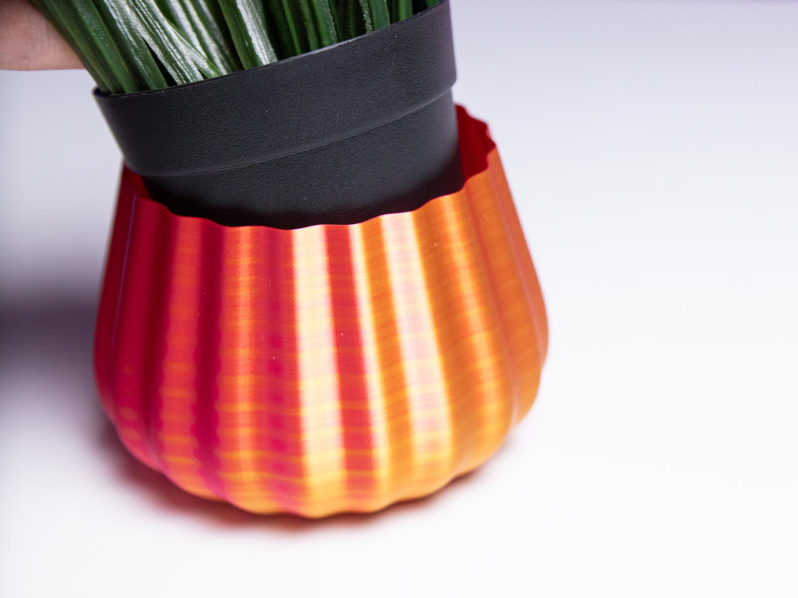 3D Printed Planter and Pot for Ikea Fejka - Vase LILA