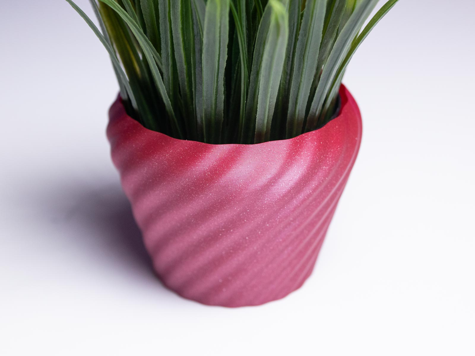 3D Printed Planter and Pot for Ikea Fejka - Vase ROSE