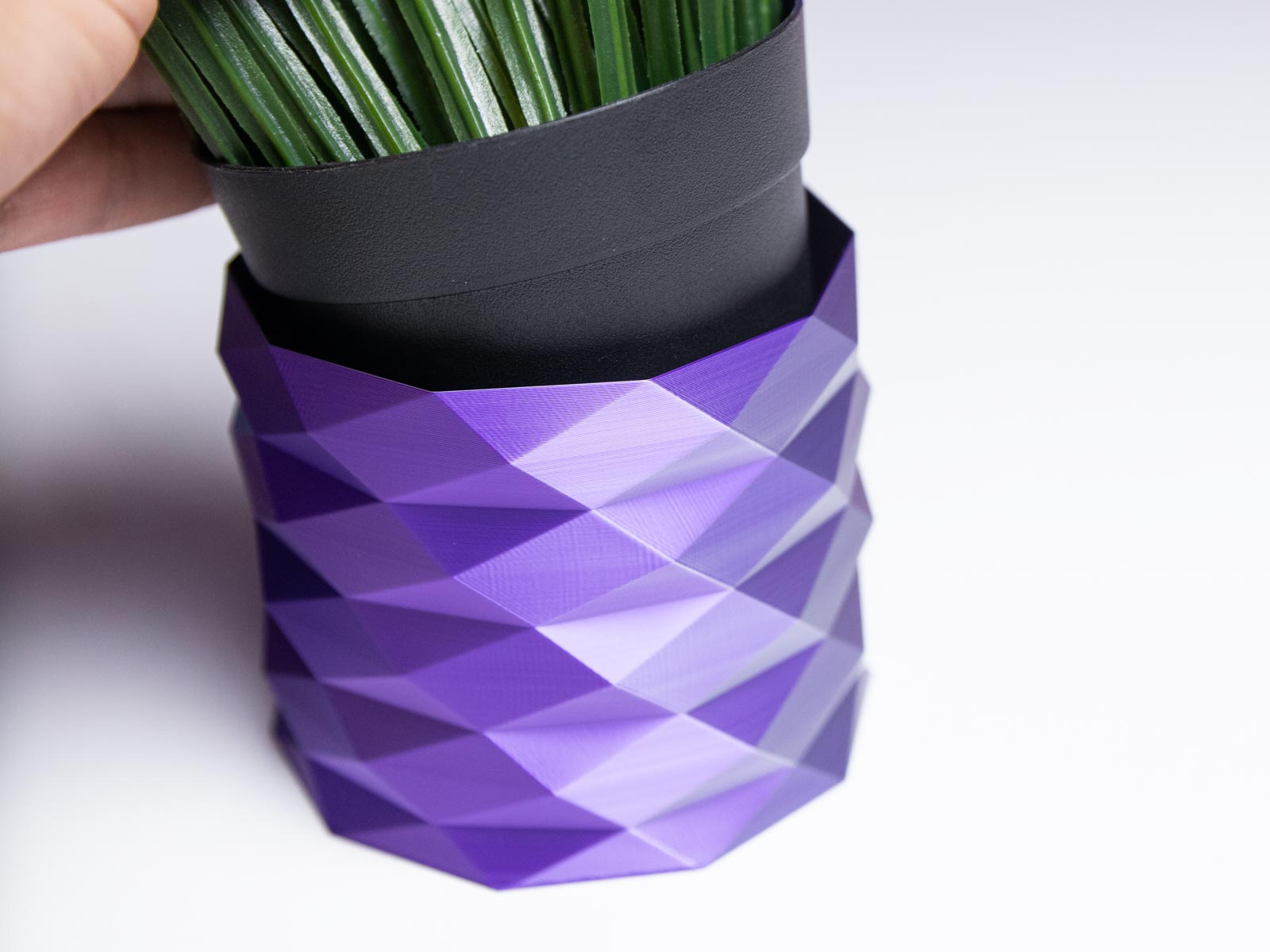 3D Printed Planter and Pot for Ikea Fejka - Vase OLIVIA