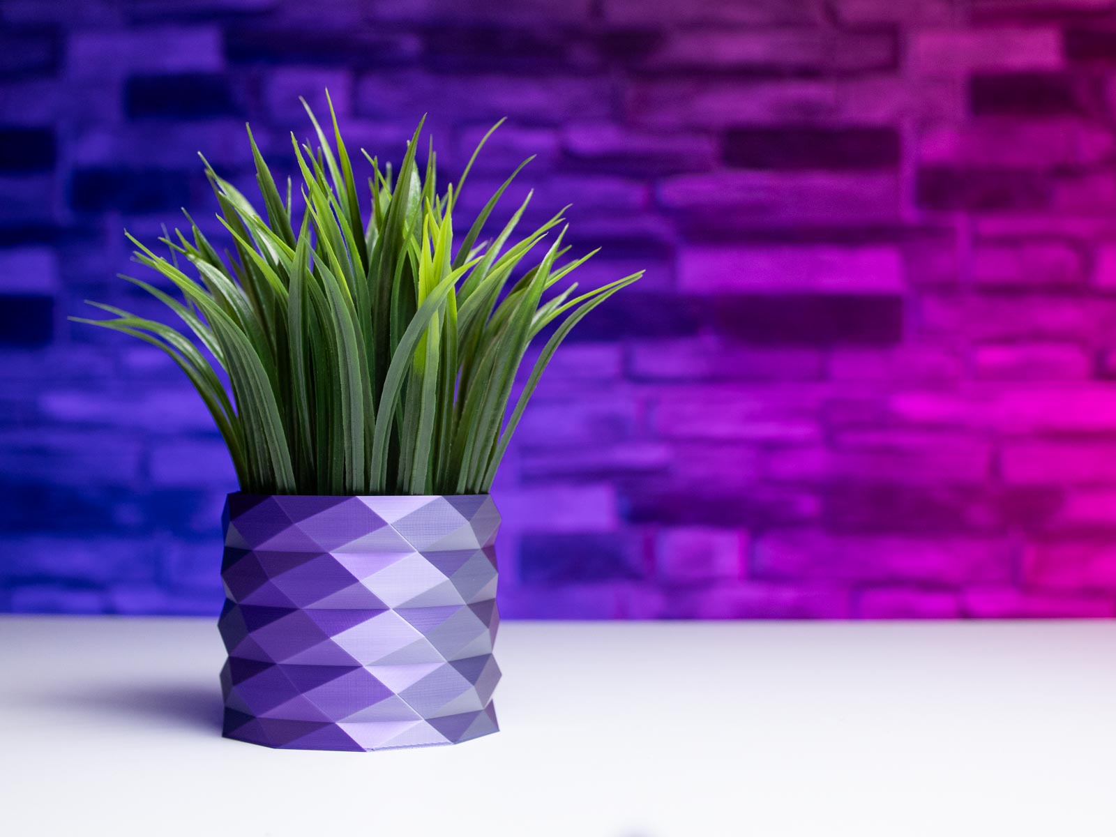 3D Printed Planter and Pot for Ikea Fejka - Vase OLIVIA