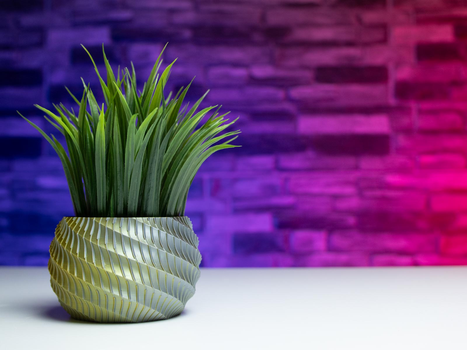 3D Printed Planter and Pot for Ikea Fejka - Vase ZULA