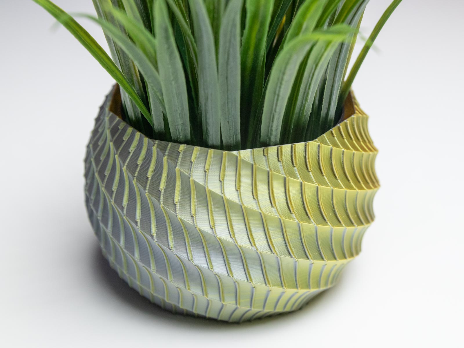 3D Printed Planter and Pot for Ikea Fejka - Vase ZULA